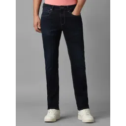 Louis Philippe Navy Slim Fit Jeans-picture-37
