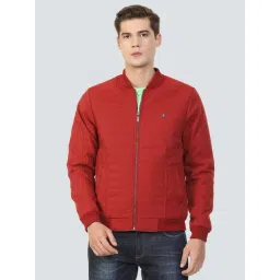 Louis Philippe Red Regular Fit Jacket-picture-24