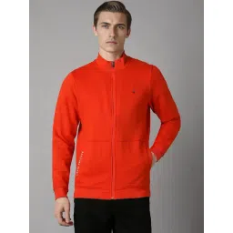 Louis Philippe Red Regular Fit Sweatshirt-picture-11