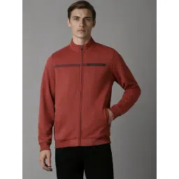 Louis Philippe Red Regular Fit Sweatshirt-picture-21