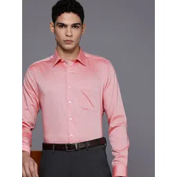 Louis Philippe Slim Fit Pure Cotton Formal Shirt-picture-26