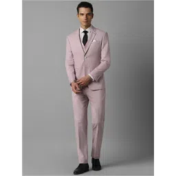Louis Philippe Slim-Fit Single-Breasted Three-Piece Formal Suit-picture-10