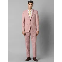 Louis Philippe Slim-Fit Single-Breasted Three-Piece Formal Suit-picture-18