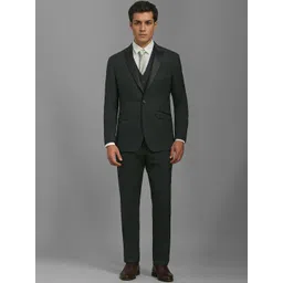 Louis Philippe Slim Fit Single-Breasted Three Piece Formal Suit-picture-22