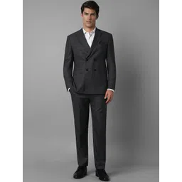 Louis Philippe Slim-Fit Single-Breasted Two-Piece Formal Suit-picture-19