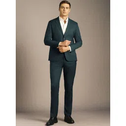 Louis Philippe Slim-Fit Single-Breasted Two-Piece Formal Suit-picture-20