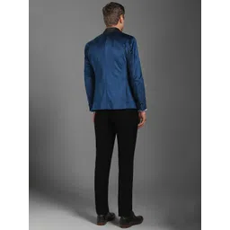 Louis Philippe Slim Fit Single-Breasted Two Piece Formal Suit image 3