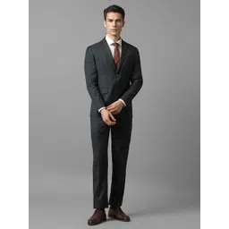 Louis Philippe Slim-Fit Single-Breasted Two Piece Formal Suits-picture-24
