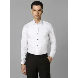 Louis Philippe White Cotton Regular Fit Shirt-picture-27