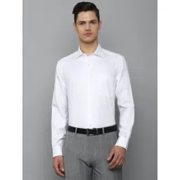 Louis Philippe White Cotton Regular Fit Shirt-picture-10