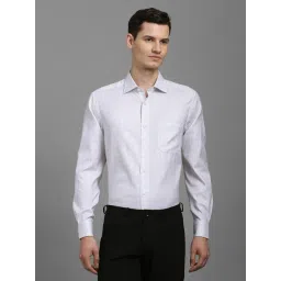 Louis Philippe White Regular Fit Printed Shirt-picture-25