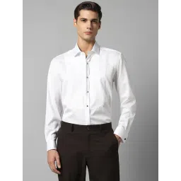 Louis Philippe White Regular Fit Shirt-picture-18