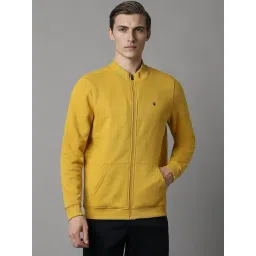 Louis Philippe Yellow Regular Fit Sweatshirt-picture-24