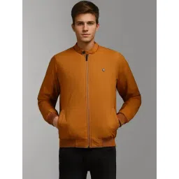 Louis Philippe Yellow Regular Fit Texture Jacket-picture-30