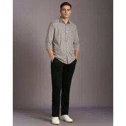 louis philippe Men Checked Regular Fit Cotton Shirt image 2