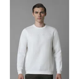 Louis Philippe Sport Brand Logo Embroidered Cotton Pullover Sweatshirt-picture-19