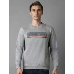 Louis Philippe Sport Men Brand Logo Printed Casual Sweatshirt-image-25