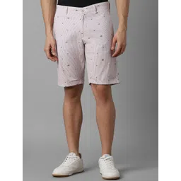 Louis Philippe Sport Men Conversational Printed Slim Fit Chino Shorts-image-21