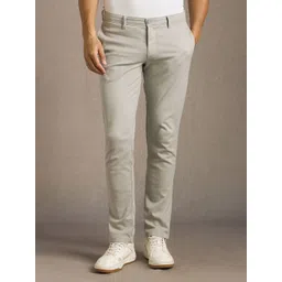Louis Philippe Sport Men Mid-Rise Slim Fit Trousers-image-28