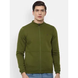 Louis Philippe Sport Men Olive Green Sweatshirt-picture-16
