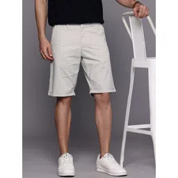 Louis Philippe Sport Men Slim Fit Chino Shorts-image-38