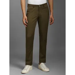 Louis Philippe Sport Men Slim Fit Mid-Rise Regular Trousers-picture-32