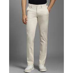 Louis Philippe Sport Men Slim Fit Mid-Rise Trousers-picture-21