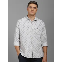 Louis Philippe Sport Men Slim Fit Opaque Printed Casual Shirt-image-41