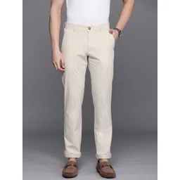 Louis Philippe Sport Men Slim Fit Solid Mid-Rise Chinos-picture-19