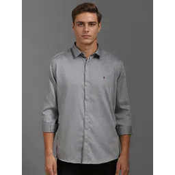 Louis Philippe Sport Men Solid Slim Fit Opaque Casual Shirt-picture-20