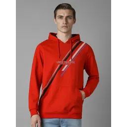 Louis Philippe Sport Men Striped Hooded Sweatshirt-picture-28