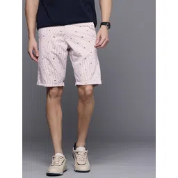 Louis Philippe Sport Men Striped Slim Fit Shorts-picture-26