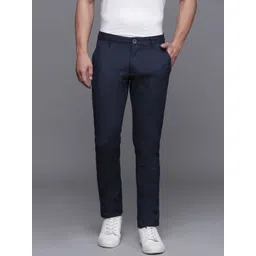 Louis Philippe Sport Men Super Slim Fit Chinos Semiformal Trousers-picture-22