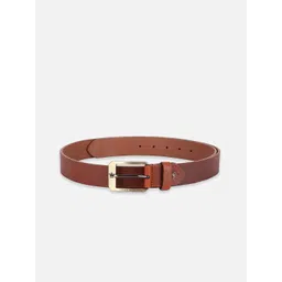 Louis Philippe Sport Men Textured Genuine Leather Formal Belt-picture-21