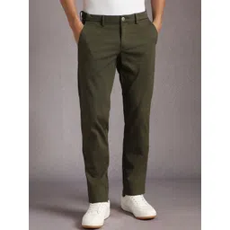 Louis Philippe Sport Men Textured Slim Fit Chinos-picture-35