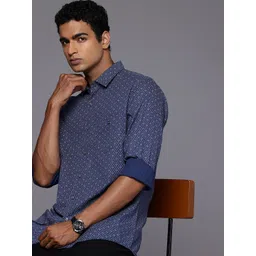 Louis Philippe Sport Slim Fit Conversational Printed Casual Shirt-picture-41