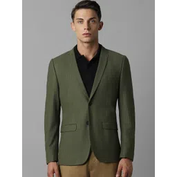 Louis Philippe Sport Slim Fit Pure Cotton Single Breasted Blazer-picture-28