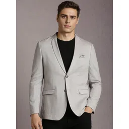 Louis Philippe Sport Super Slim-Fit Single Breasted Blazer-picture-37