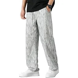 louis sense Men's Loose Pants-picture-20