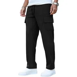 louis sense Men's Loose Pants-picture-22