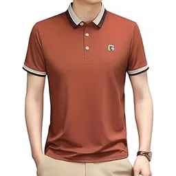 louis sense Men's Solid Regular Fit T-Shirt-picture-36