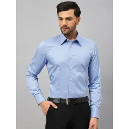 Louis Stitch Blue Cotton Regular Fit Checks Shirt-picture-41