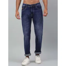 Louis Stitch Cobalt Faded Blue Comfort Fit Jeans-picture-15