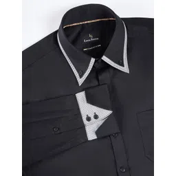 LOUIS STITCH Comfort Button-Down Collar Long Sleeves Cotton Formal Shirt image 2