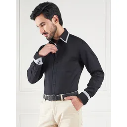 LOUIS STITCH Comfort Button-Down Collar Long Sleeves Cotton Formal Shirt image 3