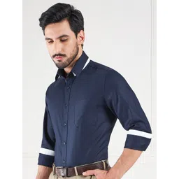 LOUIS STITCH Comfort Spread Collar Cotton Formal Shirt-picture-20