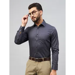 LOUIS STITCH Comfort Spread Collar Formal Shirt-picture-20