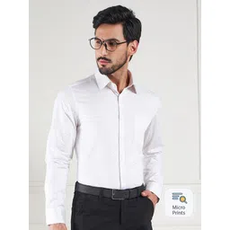 LOUIS STITCH Cotton Comfort Opaque Printed Formal Shirt-picture-21