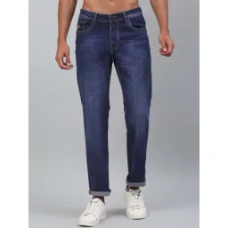 Louis Stitch Dark Navy Comfort Fit Jeans-picture-13