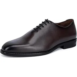 louis stitch Formal Shoes for Men | Handmade Lace-Up Derby Formal Shoes | Dual Tone Patina Finish | Breathable Lining | Office, Party LSSXWC-picture-37